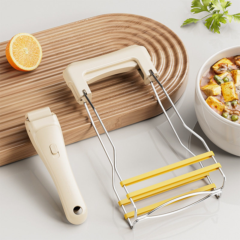 轻巧防烫夹耐高温防滑碗碟夹子取盘夹厨房提盘夹碗一键开关取碗夹,淘宝优惠券,粉丝福利购,淘宝优惠卷