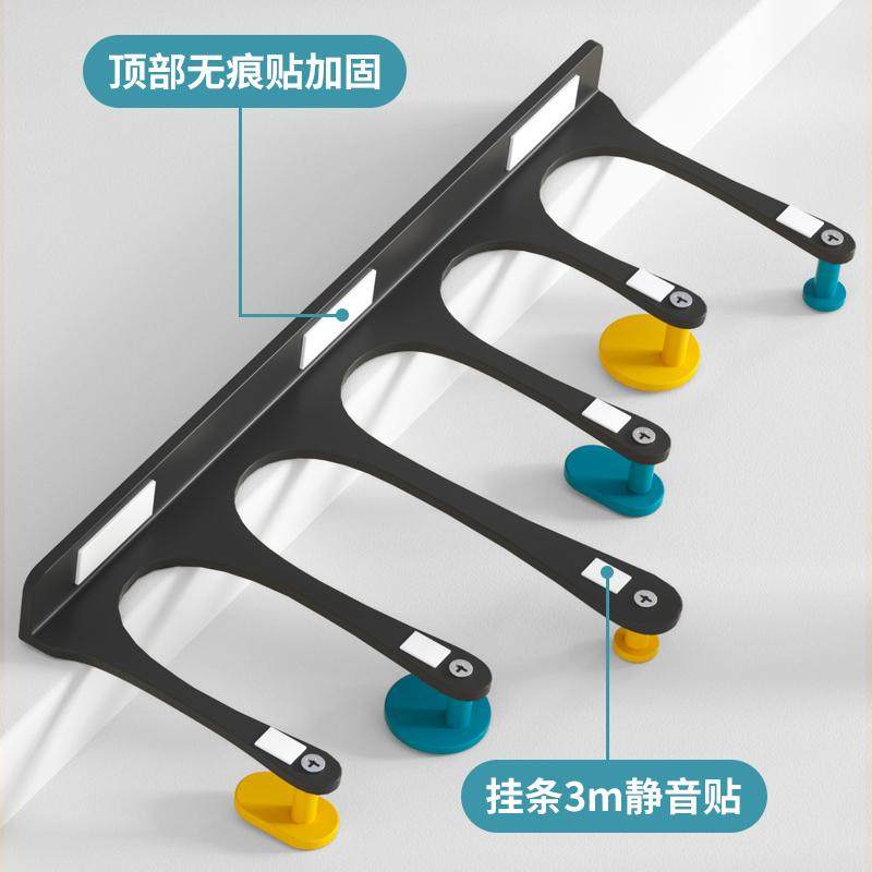 门后挂钩挂衣架壁挂门背式衣帽钩置物架不限门厚免打孔衣服挂衣钩,淘宝优惠券,粉丝福利购,淘宝优惠卷