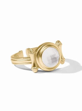 欧美外贸饰品轻奢品牌女戒指JV打标个性时尚配饰 微瑕（以免争议