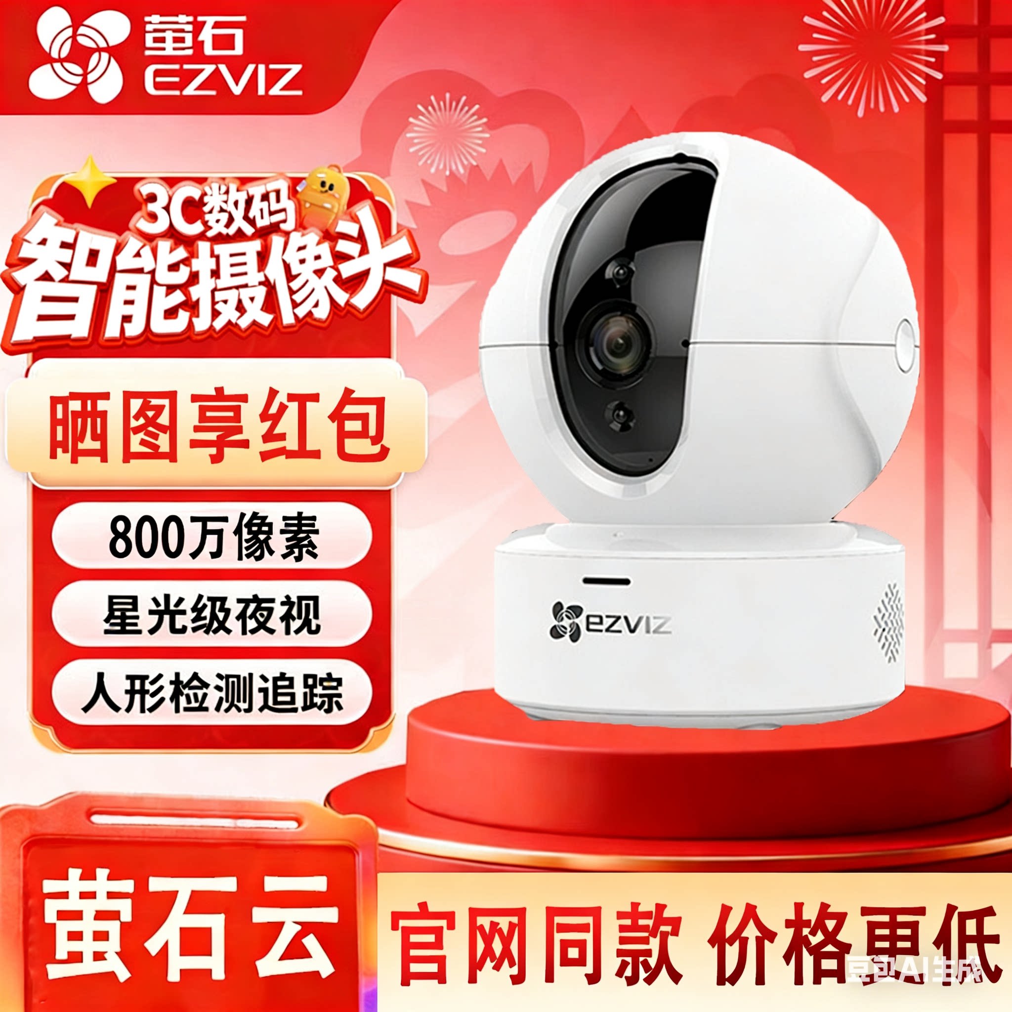 EZVIZ CP1 Indoor HD Monitor Camera