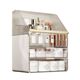 Advanced cosmetic storage box desktop dustproof dressing table skin care products storage rack acrylic finishing box makeup box