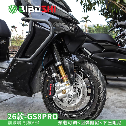比博士GS8pro倒置前减震小牛NX/FXT风速 九号M5/MZ/E300P极核AE45 - 图1