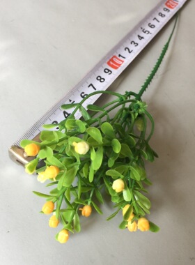 仿真米兰粒塑料花干花插花植物配件水草米兰花仿真绿植装饰花假花