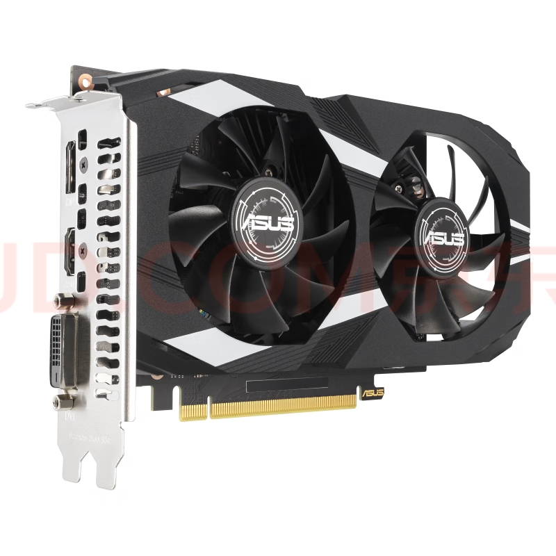 华硕（ASUS）DUAL-RTX3050-O6G 雪豹台式机电竞游戏专业独立显卡 - 图1