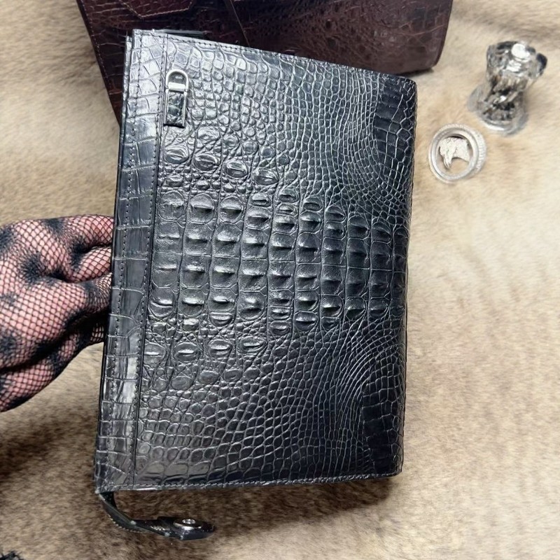 男包鳄鱼头骨信封包多卡位手机男款撤柜清仓手挽男士包真皮手拿包,淘宝优惠券,粉丝福利购,淘宝优惠卷
