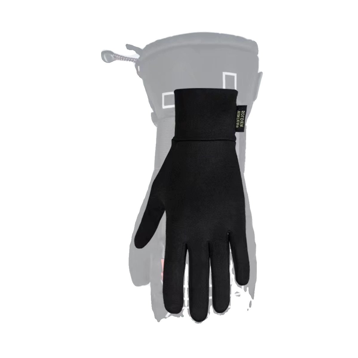 单板滑雪手套内穿可触屏加绒保暖防滑防手掌出汗双板五指内胆手套,淘宝优惠券,粉丝福利购,淘宝优惠卷