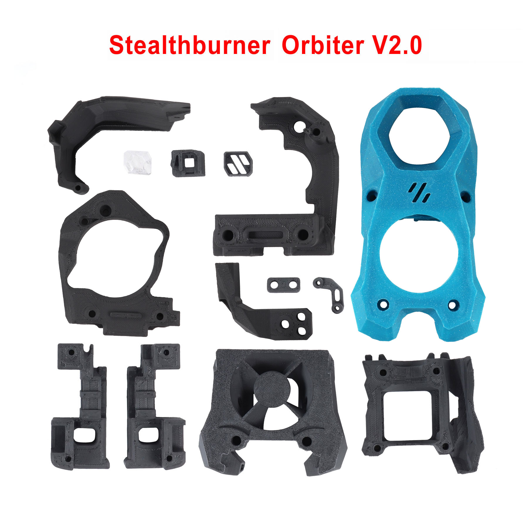 Voron 2.4三叉戟 Stealthburner SB Orbiter V2挤出机彩色打印头 - 图1