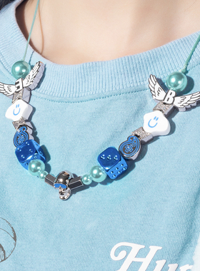 云朵天使笑脸项链庆怜同款