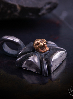 mini国内现货高山隆全金玛雅吊坠