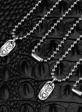 BWL经典logo牌弹珠链50cm60cm