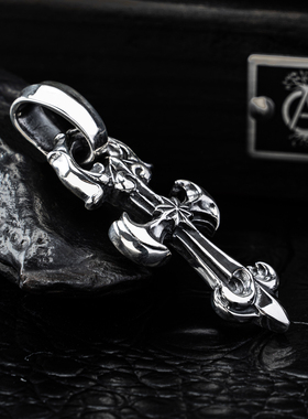 现货官方正品纯银十字架吊坠