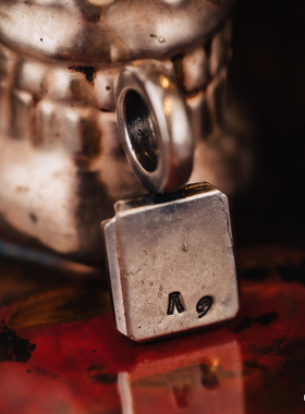 高山隆STOPLIGHT十字骷髅刻印