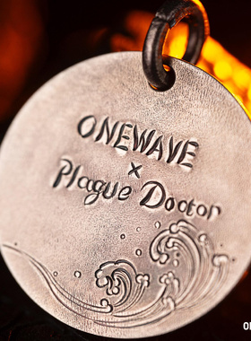 【联名限量】PLAGUE DOCTOR瘟疫医生Pd联名吊坠御鹰币金身版