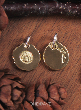 菊地键飞鸟蔷薇吊坠项链