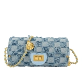 Джинсовая маленькая небольшая сумка, сумка через плечо, коллекция 2023