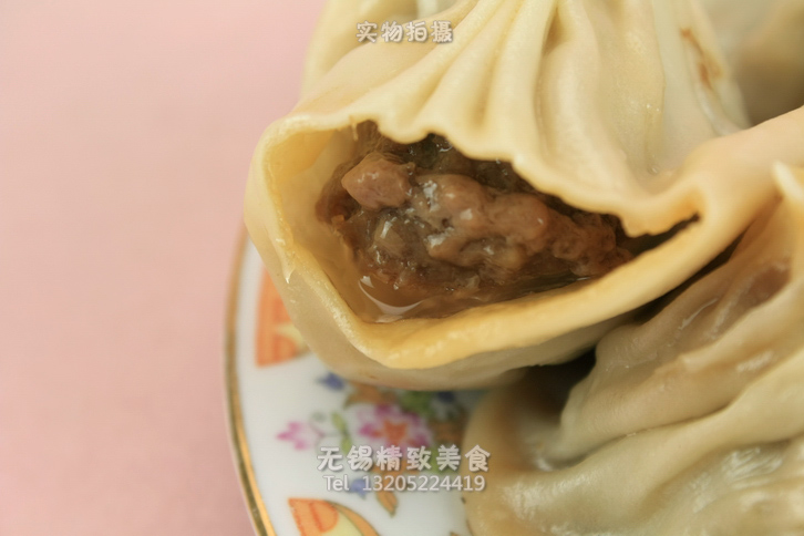 正宗无锡小笼包芦庄老店小笼馒头鲜肉汤包30只早餐包子顺丰冰鲜-图1