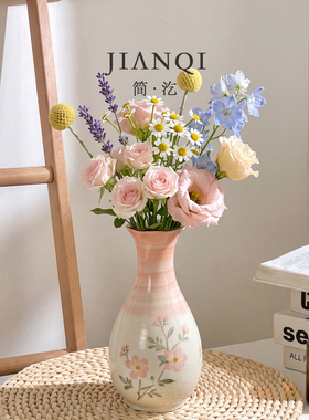 JIANQI·简汔·文艺复古陶瓷花瓶