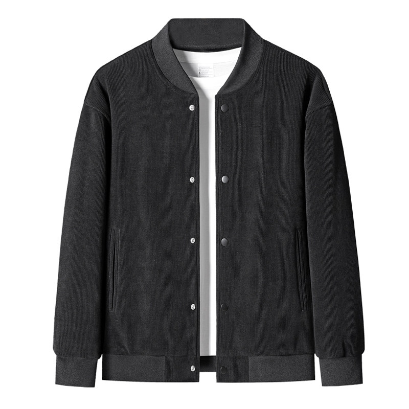 啄木鸟灯芯绒夹克男士春秋季棒球服上衣中年爸爸男装秋冬加绒外套,淘宝优惠券,粉丝福利购,淘宝优惠卷