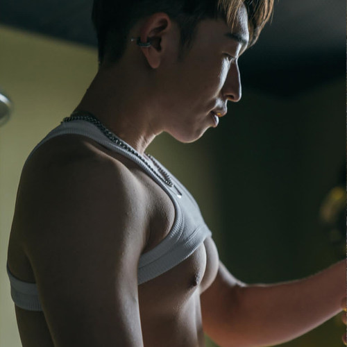 男士背心莫代尔棉夏季冰丝无袖内穿打底坎肩薄款速干运动健身跨栏 - 图0