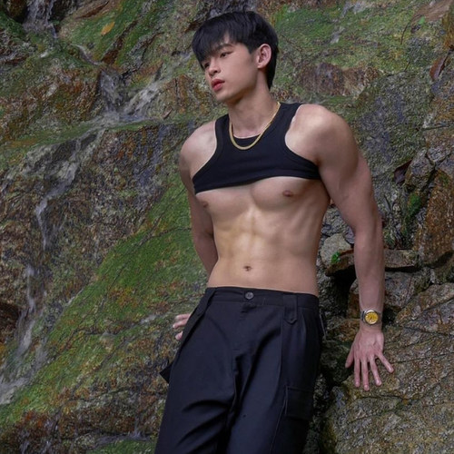 男士背心莫代尔棉夏季冰丝无袖内穿打底坎肩薄款速干运动健身跨栏 - 图1