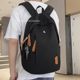 Schoolbags for boys, high school students and college students black backpacks