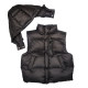 Reverse season children's down jacket vest boys and girls, girls, Korean version can remove the hat, thickened white duck down, wears a horse clip