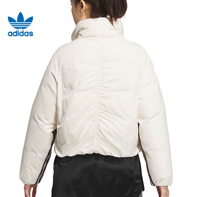 阿迪达斯官网三叶草冬季女子休闲运动羽绒服外套JD3788