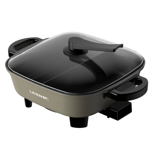 Ли Ренчжэн Шабу -Шабу -Электрический горшок горячий горшок Хозяйственная электрическая плита Многофункциональная интегрированная специальная кастрюль невисцина