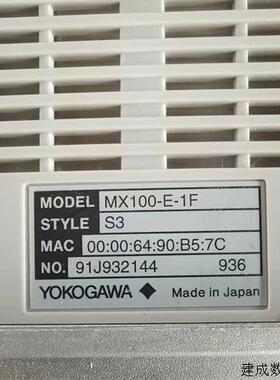 议价YOKOGAWA横河主机模块MX100-E-1F 原装现货议价