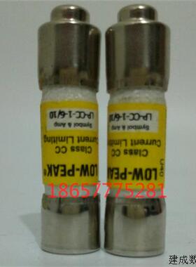 议价美国正品BUSSMANN 10X38延时熔断器保险丝LP-CC-1-6/10 LOW-P