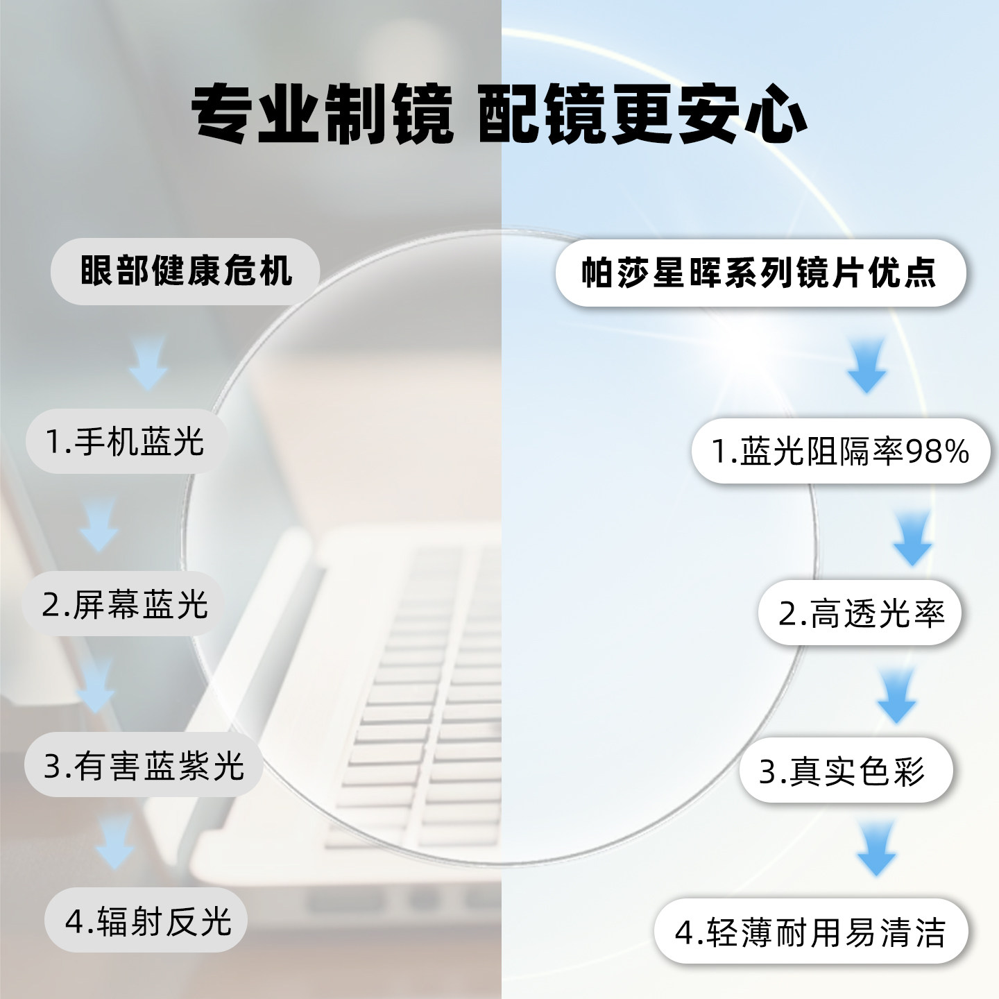 帕莎眼镜素颜大框女时尚超轻全钛镜框可配近视度数眼镜男PA70023