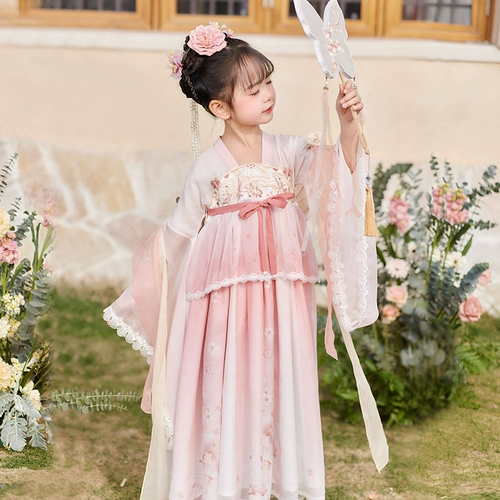 Осеннее ханьфу, детское платье, китайский стиль