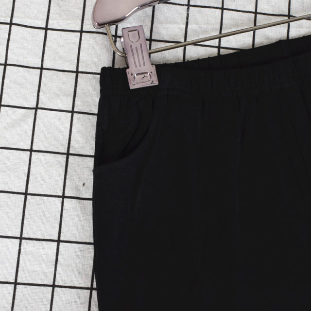 Modal pocket fat mm stretch leggings ແຫນ້ນ
