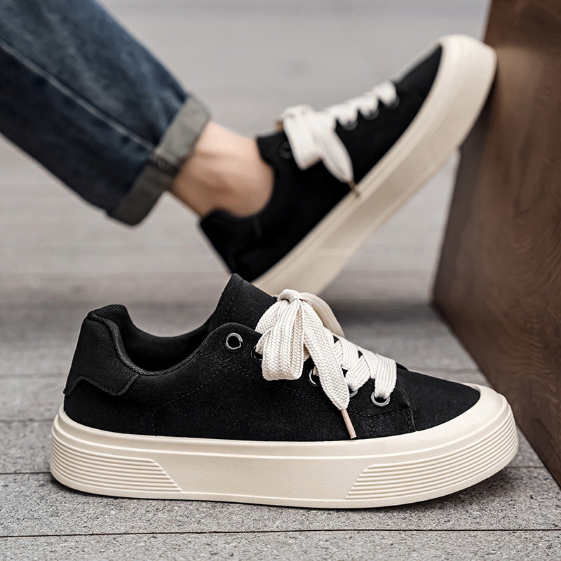 大码46男鞋春季潮牌高级感休闲百搭板鞋男士增高防滑开车运动潮鞋,淘宝优惠券,粉丝福利购,淘宝优惠卷