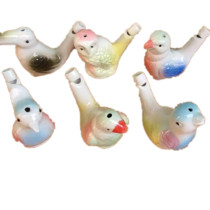 Ceramic Music White Porcelain Waterfowl Whistleblower zodiac water whistle Creative ground for fun Toys