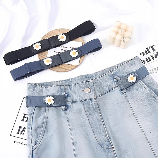 Invisible belt traceless military training female student waist-retracting tool