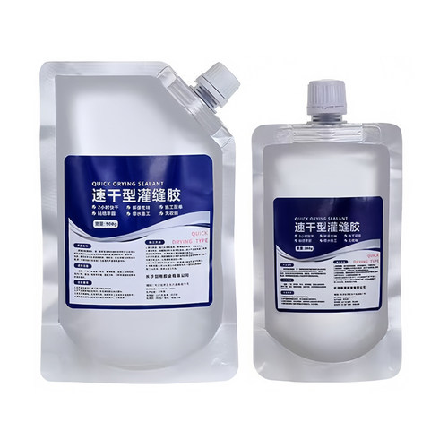 速干灌缝胶防水胶补漏裂缝渗水泥地面修补剂聚脲屋顶堵漏王填缝剂 - 图3