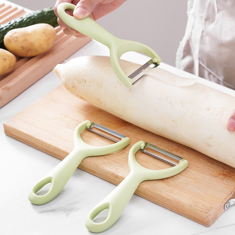 削皮刀刮皮刀厨房家用多功能不锈钢土豆削皮神器水果刀去皮刀瓜刨 - 图0