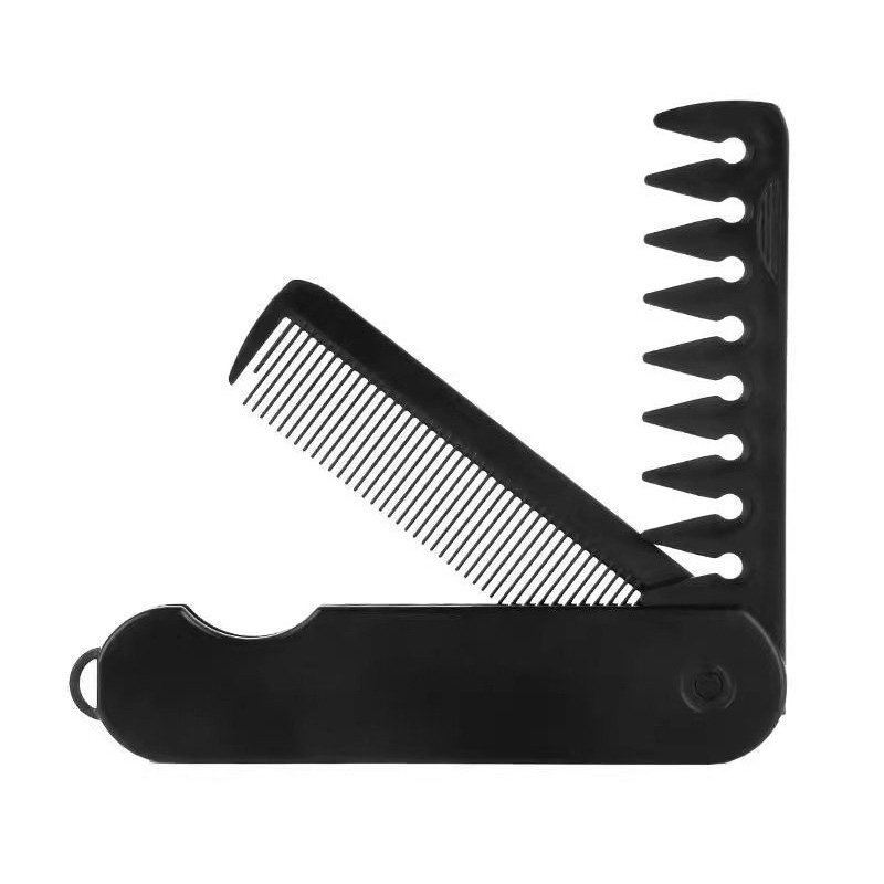 男士专用复古油头梳子蓬松造型大背头纹理定型梳造型梳大齿排骨梳