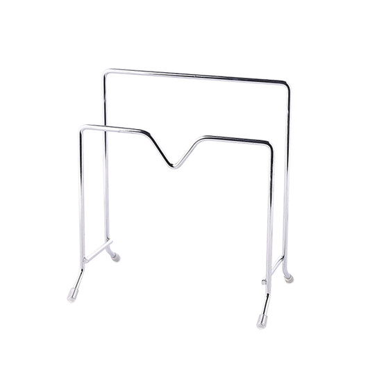 Stainless steel cutting board storage rack pot lid rack kitchen storage