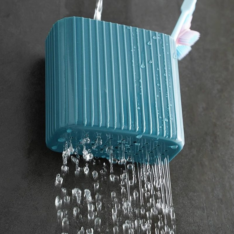 卫生间壁挂式置物架浴室角架收纳筐洗手间免打孔挂墙收纳牙刷盒桶,淘宝优惠券,粉丝福利购,淘宝优惠卷