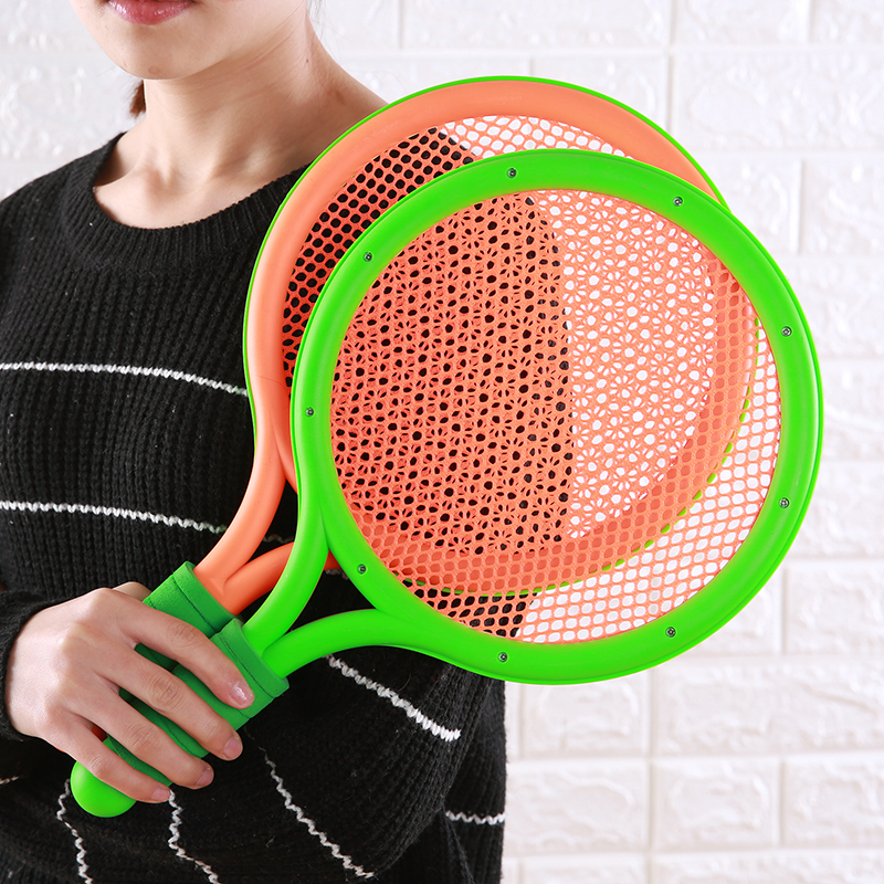 集美日用家居商城儿童卡通球拍宝宝小学生网球羽毛球拍球类小孩玩具户外体育运动1