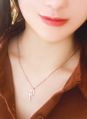 时尚钛钢项链女个性高级感不褪色