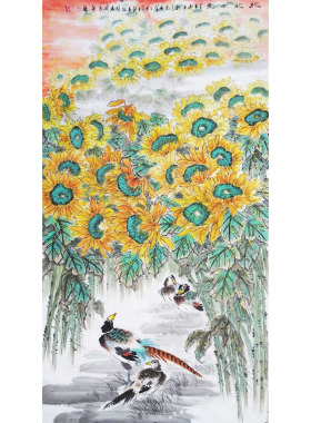 手绘国画精品可收藏写意画