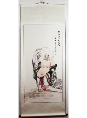 祝寿佛像山东省美协名人国画