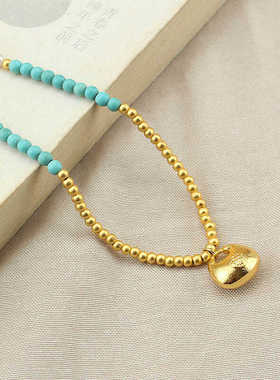 新中式复古长款毛衣链国风配饰