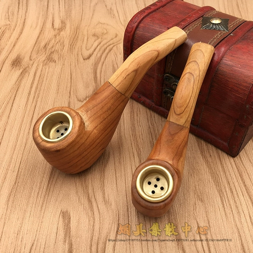 Мужская металлическая портативная курительная трубка ручной работы