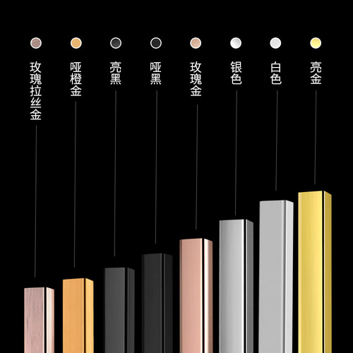 铝合金收边条瓷砖阳角收口条金属装饰条l型压条直角包边条护角条
