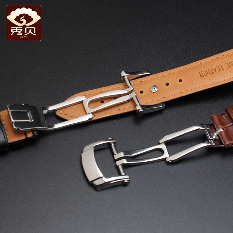 真皮适配百达翡丽格拉苏蒂20手表带 秀贝配件