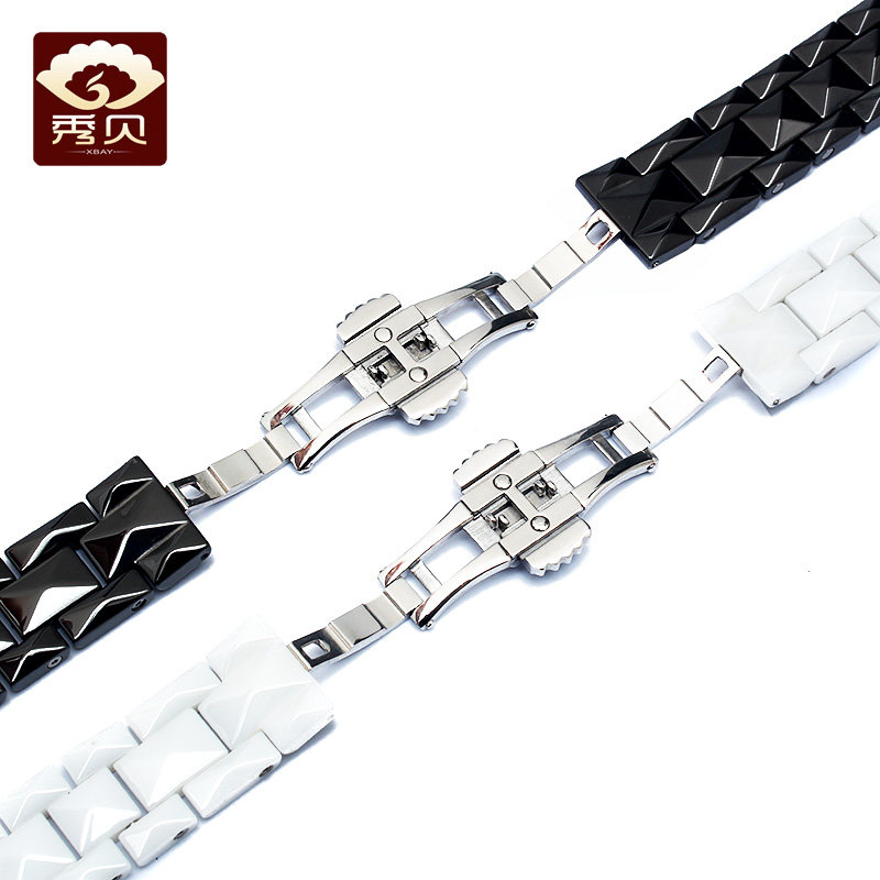 秀贝迪奥dior viii系列链黑白女表 秀贝配件